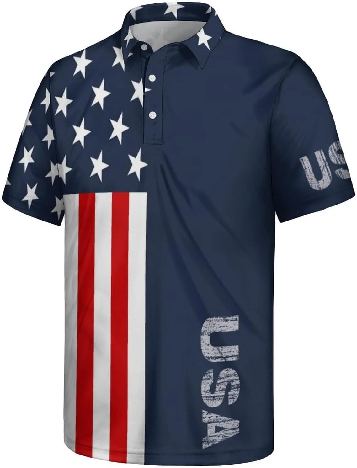 پولوشرت آستین کوتاه مردانه طرح دار مناسب گلف، پولوشرت گلف مردانه با قابلیت خشک شدن سریع و جذب رطوبت