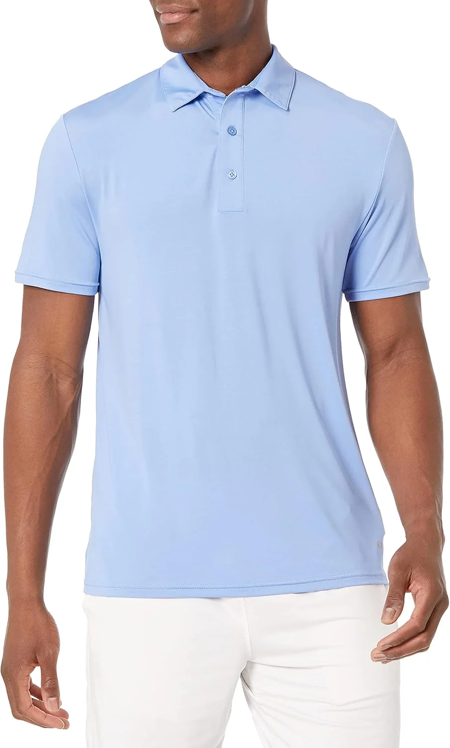 پولوشرت آستین کوتاه مردانه آمازون اسنشیالز، با فیت اسلیم، خشک شوندگی سریع و پارچه کشی سبک