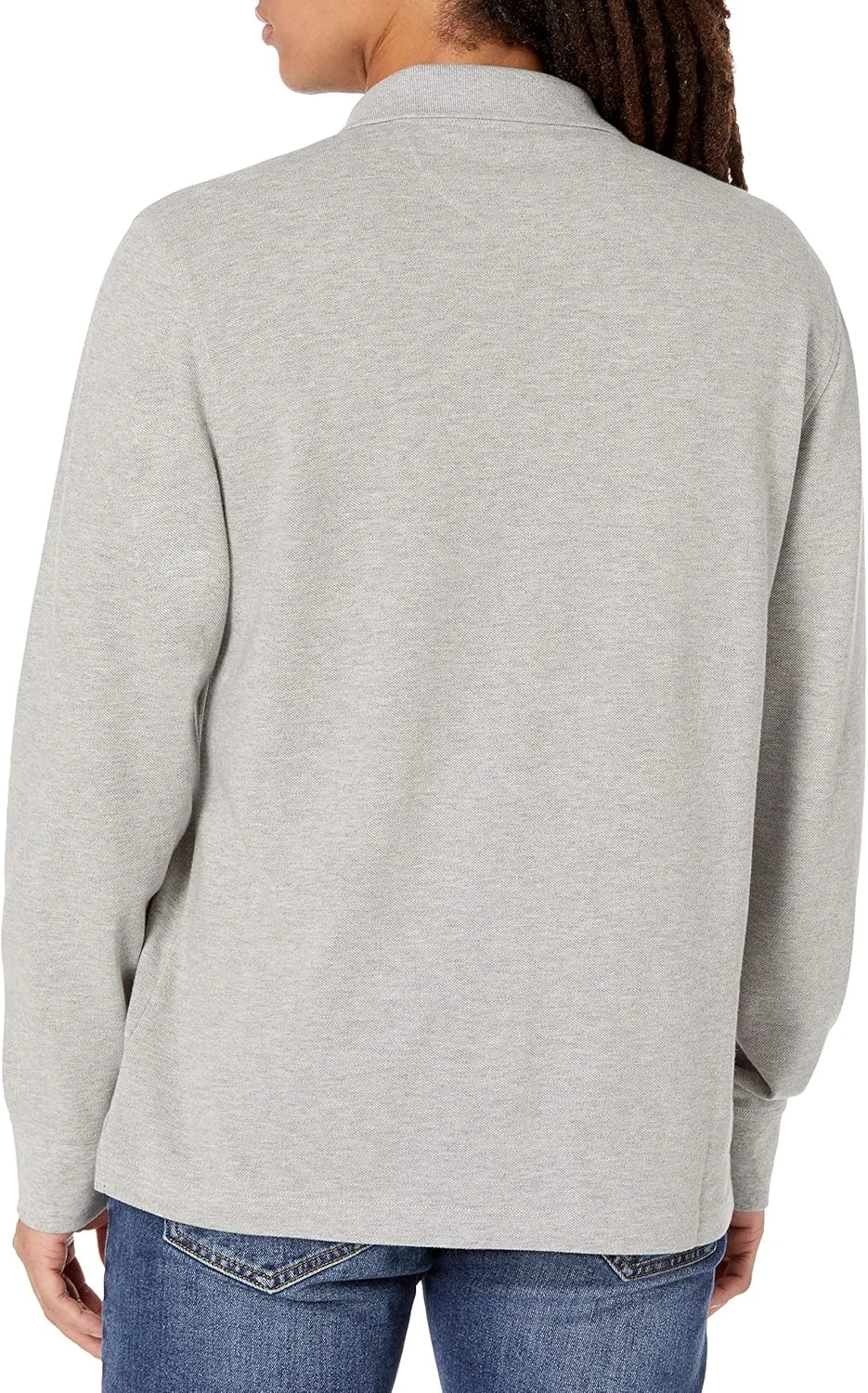 پولوشرت آستین بلند مردانه آمازون اسنشیالز با یقه، مدل کلاسیک پیراهن پیکه