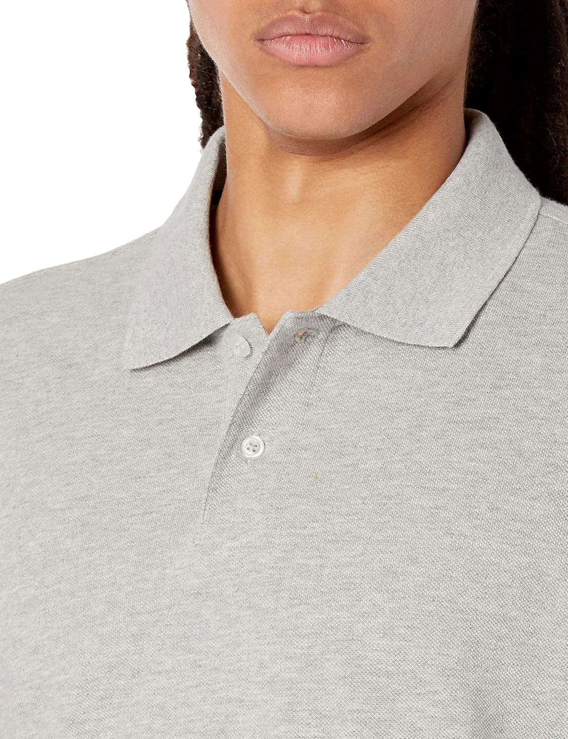 پولوشرت آستین بلند مردانه آمازون اسنشیالز با یقه، مدل کلاسیک پیراهن پیکه