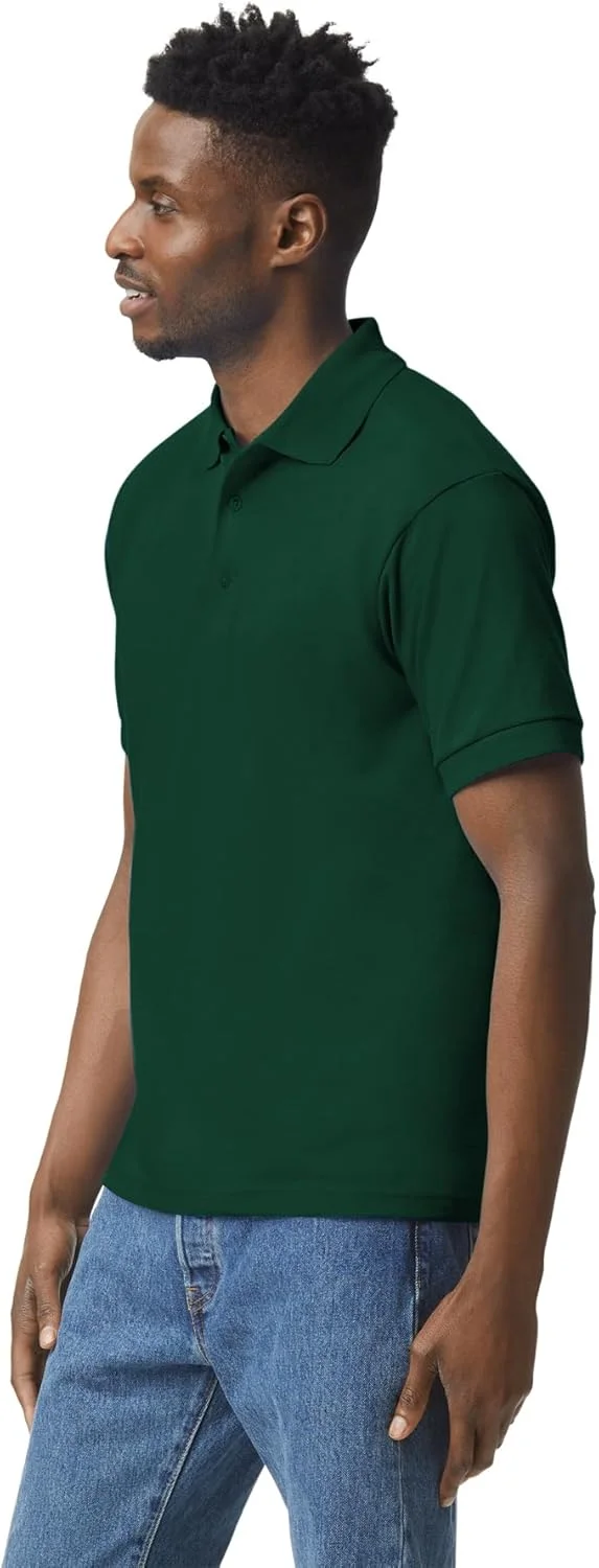 پولوشرت یقه دار مردانه Gildan G880 - DryBlend، وزن 6 اونس، 50/50