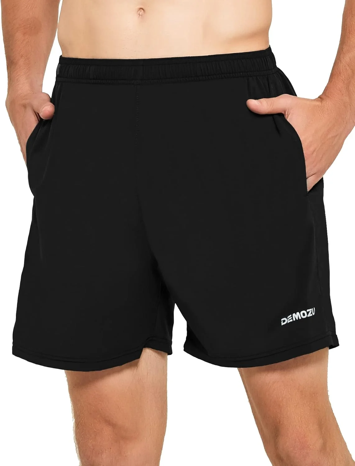 شلوارک ورزشی مردانه دِموزو، مناسب دویدن، تنیس، تمرین، باشگاه و پیکلبال، دارای جیب و آستر