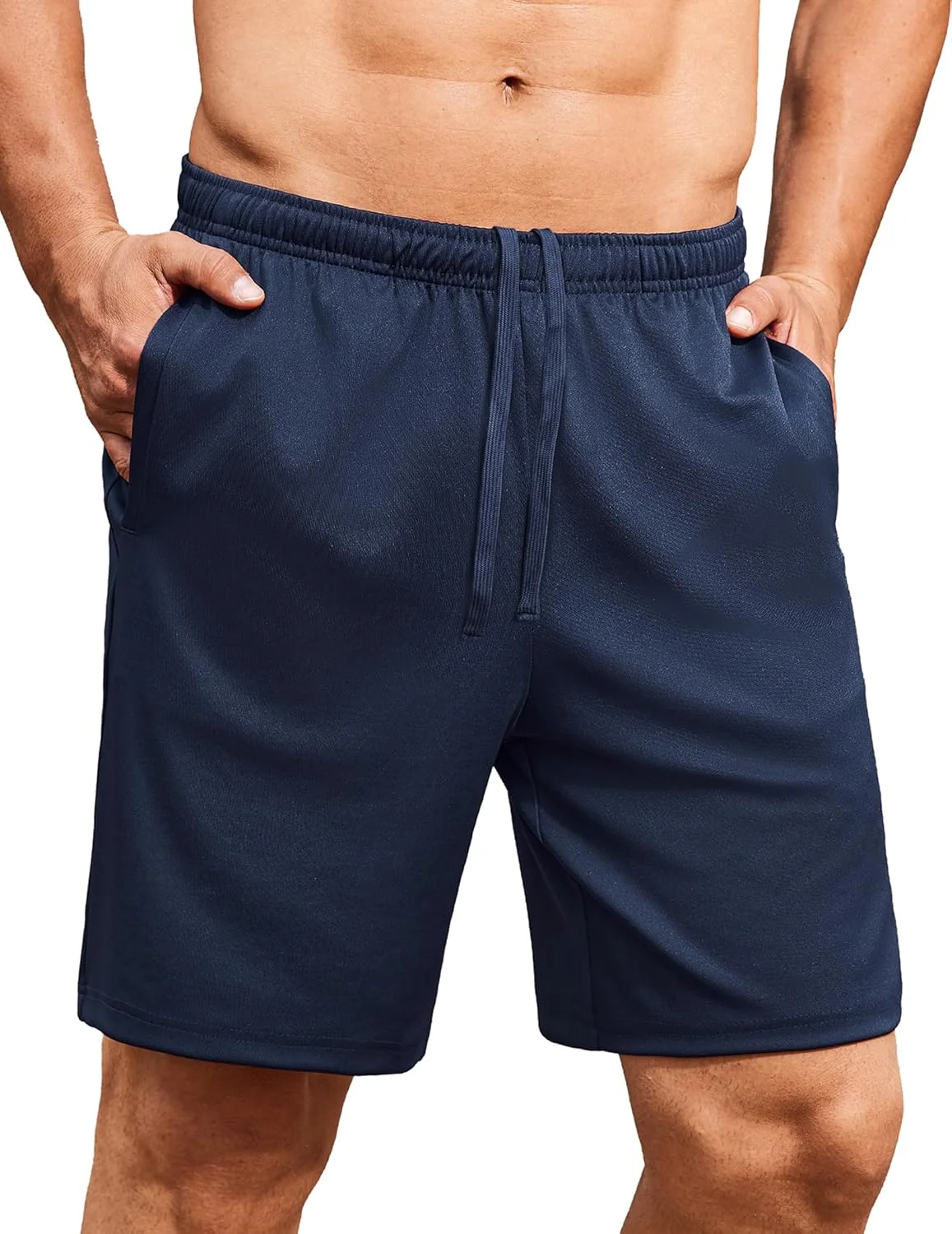 شلوارک ورزشی مردانه COOFANDY مناسب باشگاه و تمرین، قد 7 اینچ، کشی، سبک وزن، مناسب دویدن و تمرین با جیب