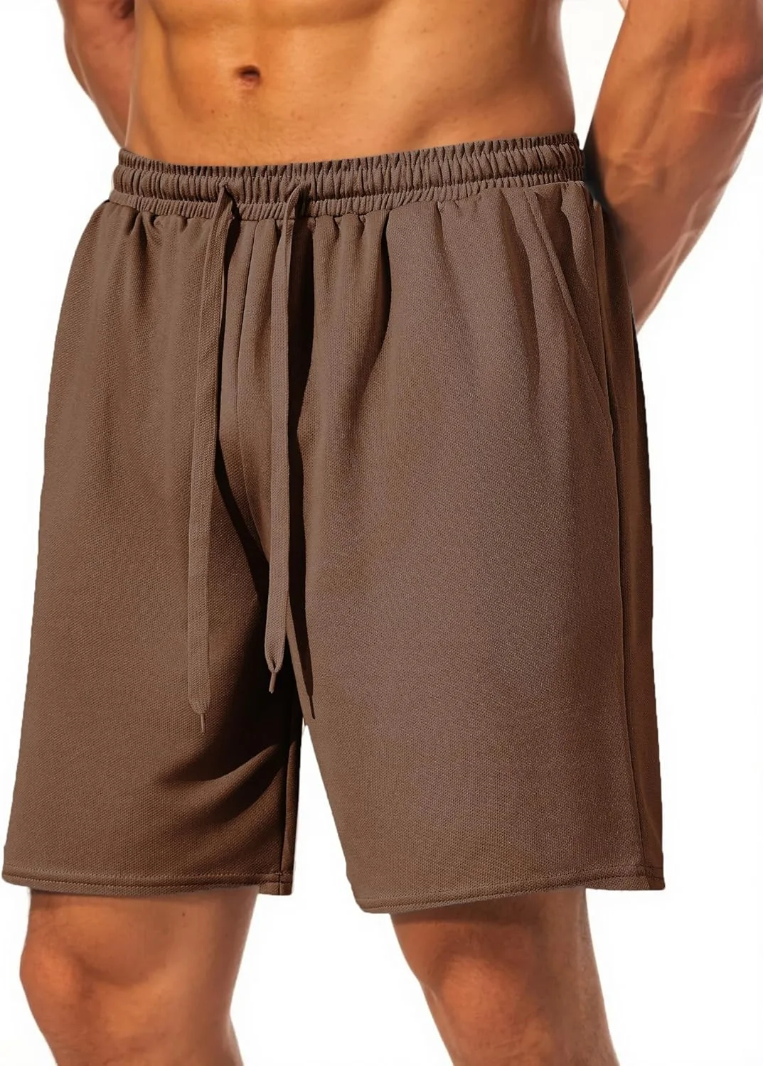 شلوارک ورزشی مردانه COOFANDY، شلوارک توری ورزشی، سبک وزن، خشک شونده سریع، شلوارک تمرینی با جیب