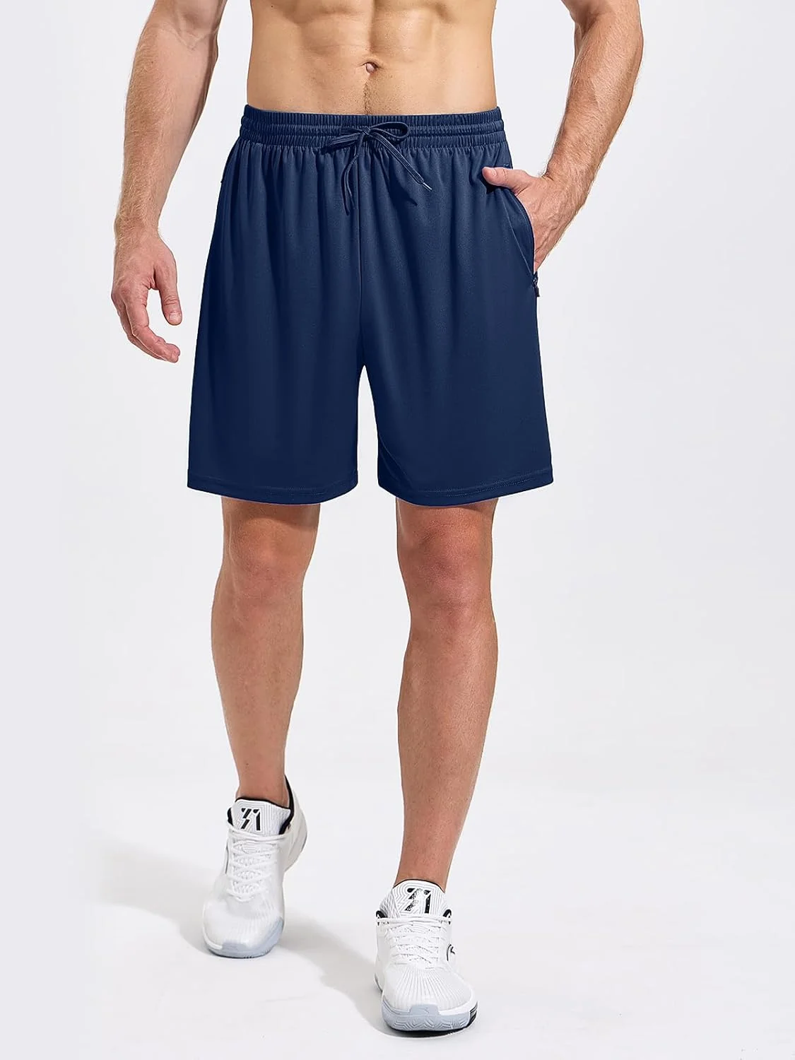 شورت ورزشی مردانه Cimic بسته 5 عددی، خشکشونده سریع، مناسب باشگاه، دویدن، تمرین و بسکتبال با جیب زیپدار شورت ورزشی مردانه Cimic بسته 5 عددی، خشکشونده سریع، مناسب باشگاه، دویدن، تمرین و بسکتبال با جیب زیپدار