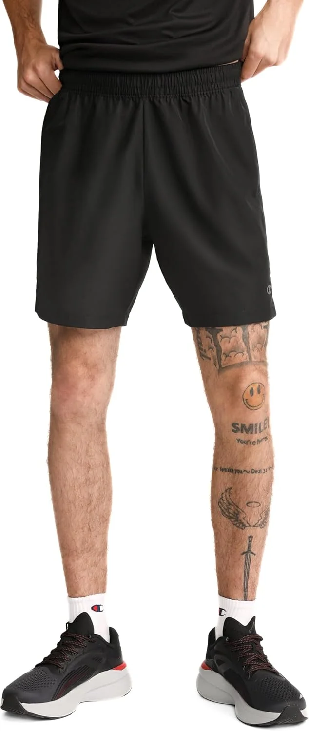 شورت ورزشی مردانه چمپیون، شورت ورزشی مردانه، شورت ورزشی سبک وزن، 7 اینچ