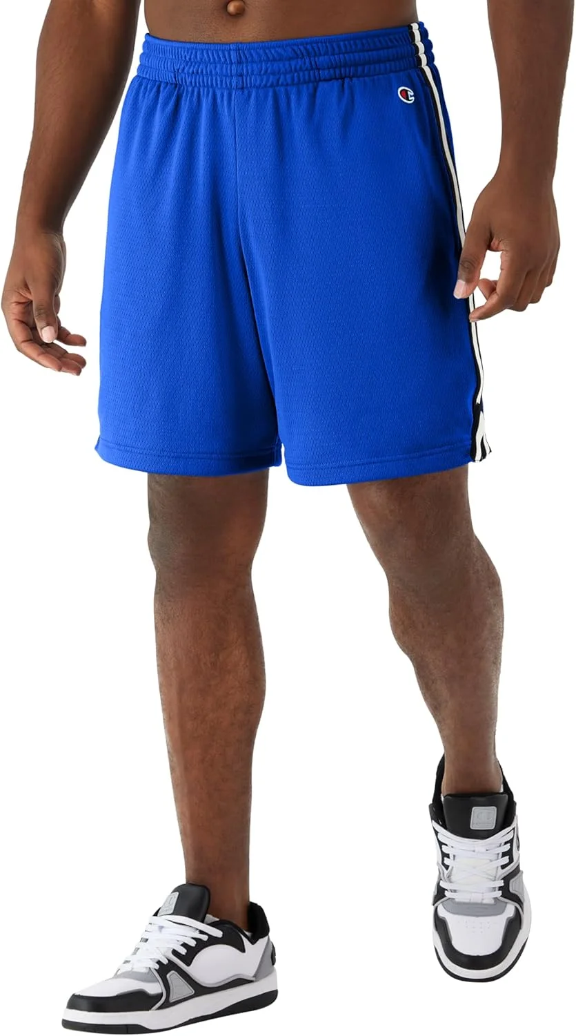 شورت توری مردانه سبک وزن Champion با جیب، 7 اینچ