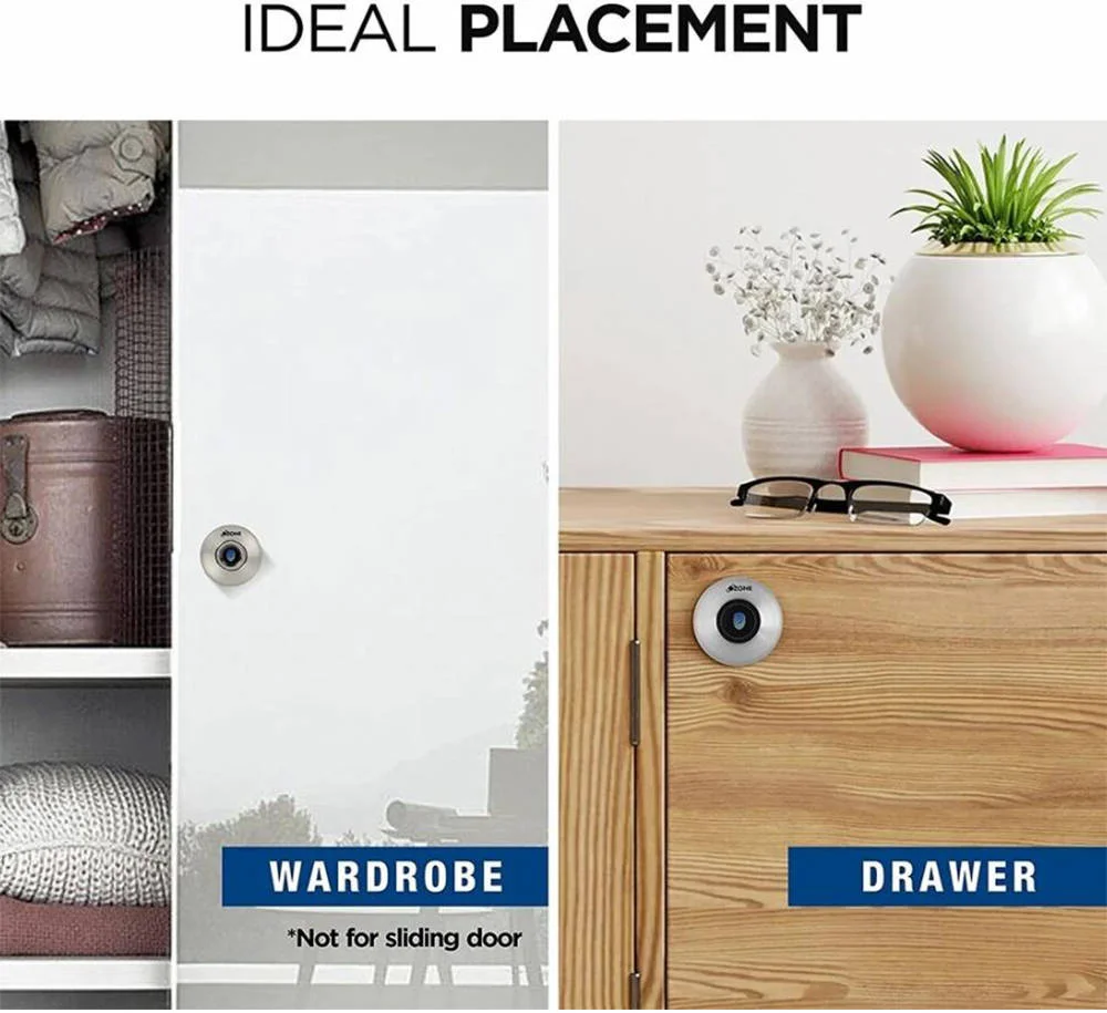 قفل هوشمند اثر انگشتی کمد و کشو ازن، مناسب برای ضخامت چوب 12-24 میلی متر، ثبت تا 100 اثر انگشت، فناوری بیومتریک، نشانگر باتری کم، ساتن / نیکل | OZFL-55-F SN قفل هوشمند اثر انگشتی کمد و کشو ازن، مناسب برای ضخامت چوب 12-24 میلی متر، ثبت تا 100 اثر انگشت، فناوری بیومتریک، نشانگر باتری کم، ساتن / نیکل | OZFL-55-F SN