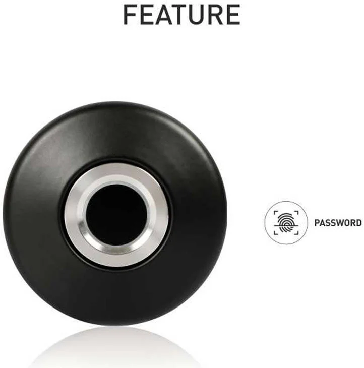 قفل هوشمند اثر انگشتی کمد و کشو، مناسب برای ضخامت چوب 12-24 میلی متر، ثبت تا 100 اثر انگشت، فناوری بیومتریک، نشانگر باتری کم، مشکی | OZFL-55-F قفل هوشمند اثر انگشتی کمد و کشو، مناسب برای ضخامت چوب 12-24 میلی متر، ثبت تا 100 اثر انگشت، فناوری بیومتریک، نشانگر باتری کم، مشکی | OZFL-55-F