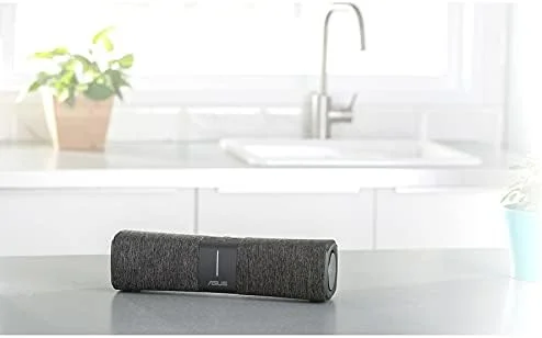 روتر و اسپیکر بلوتوثی بی سیم ASUS Lyra Voice AC2200 Tri-Band Mesh Wi-Fi، مشکی