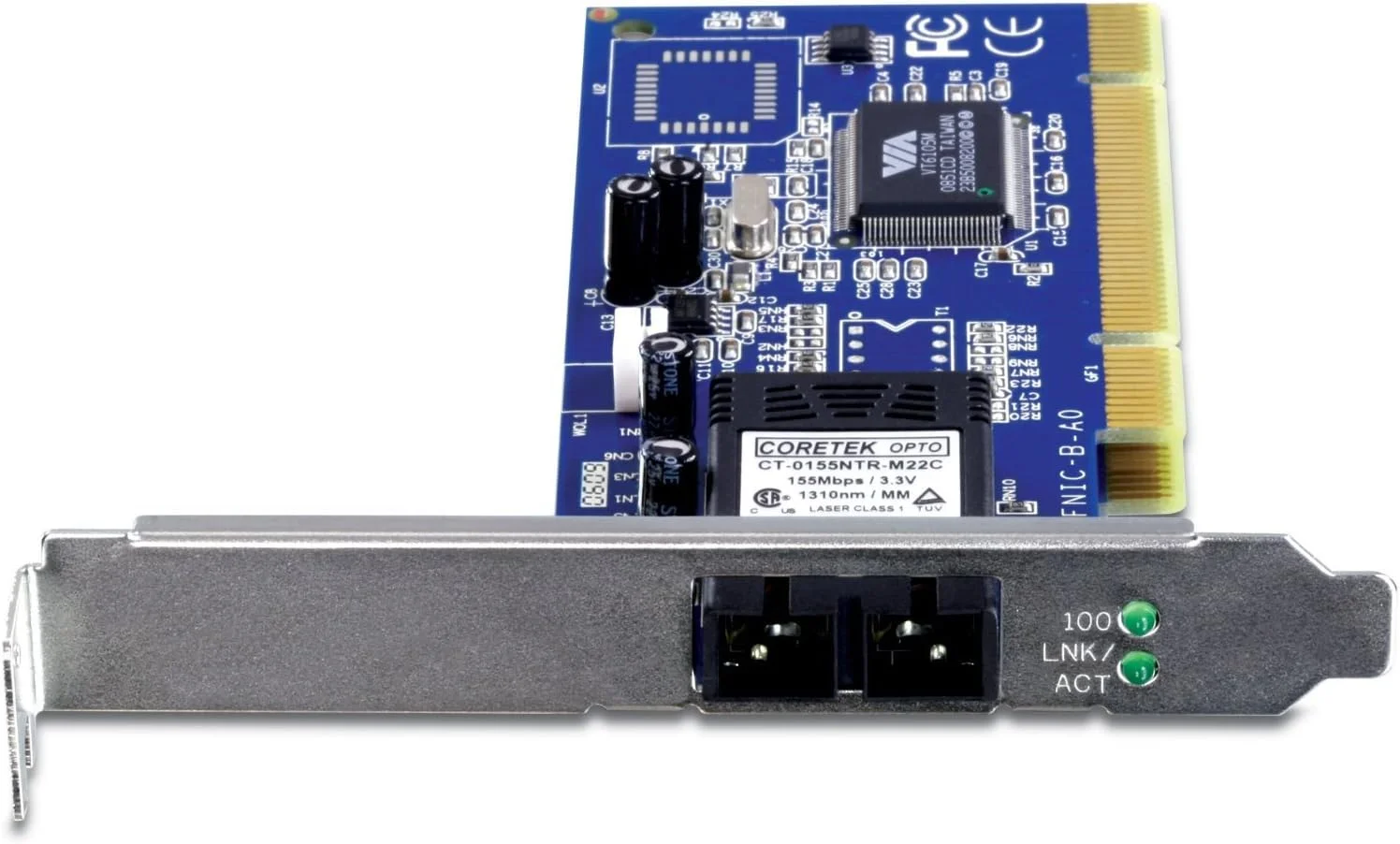 آداپتور فیبر نوری چند حالته SC به PCI ترندنت 100Base آداپتور فیبر نوری چند حالته SC به PCI ترندنت 100Base