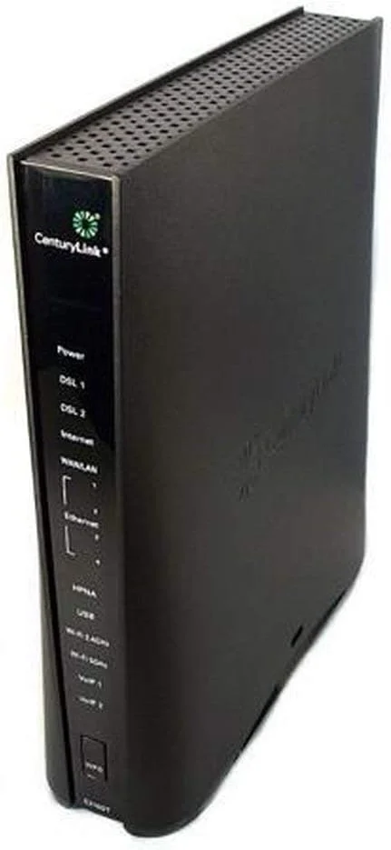 مودم روتر گیگابیتی DSL فیبر دو بانده CenturyLink Prism TV Technicolor C2100T 802.11AC با فرکانس 2.4/5GHz (بازسازی شده)
