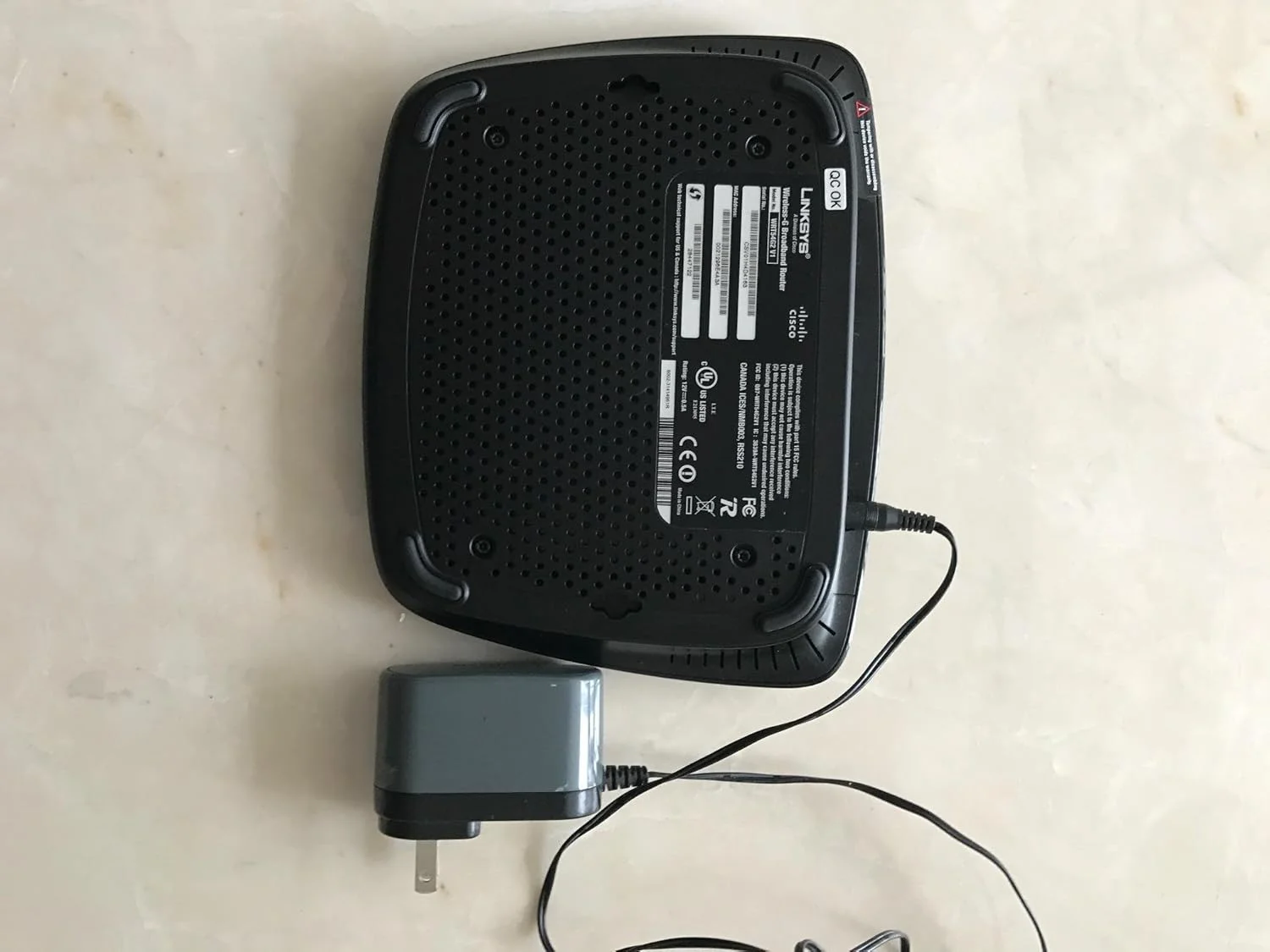 روتر پهن باند بی سیم سیسکو-لینک سیس WRT54G2 روتر پهن باند بی سیم سیسکو-لینک سیس WRT54G2