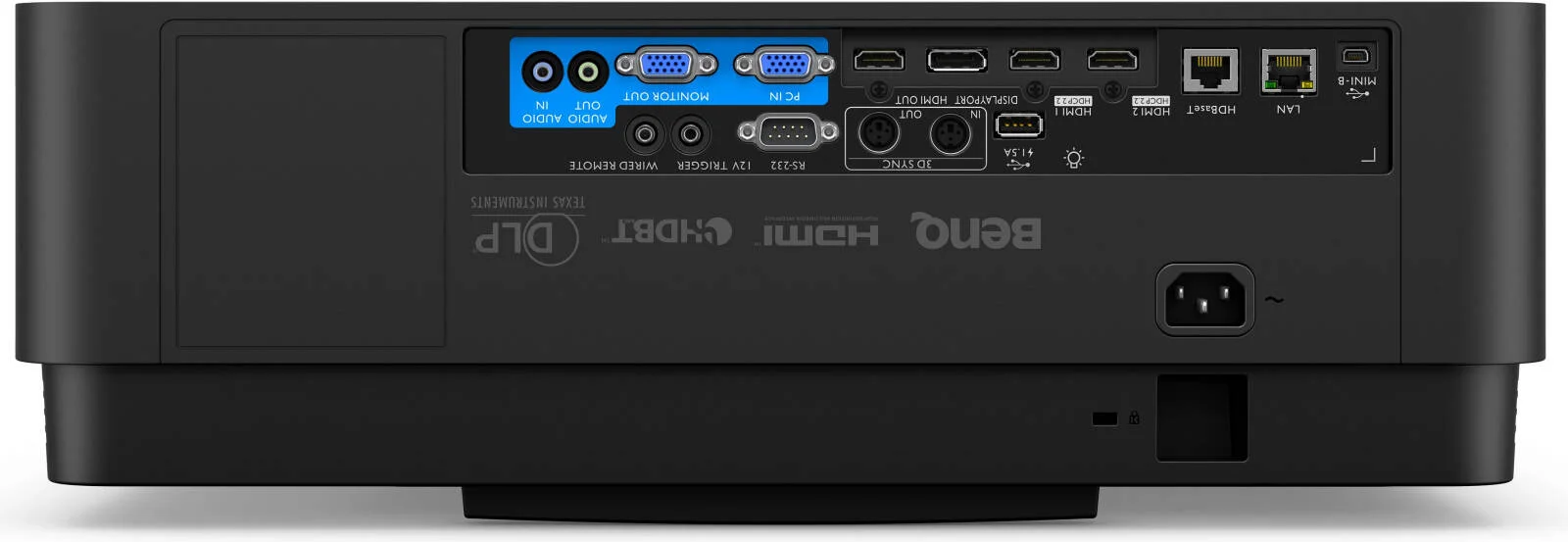 پروژکتور لیزری BenQ LU960UST، رزولوشن WUXGA، 5200 لومن، زوم ثابت، نسبت پرتاب 0.25، بلندگوی 10 واتی، تاخیر ورودی 8.3 میلی‌ثانیه، فناوری لیزر BlueCore، سیستم تصویر DLP، مشکی | LU960UST