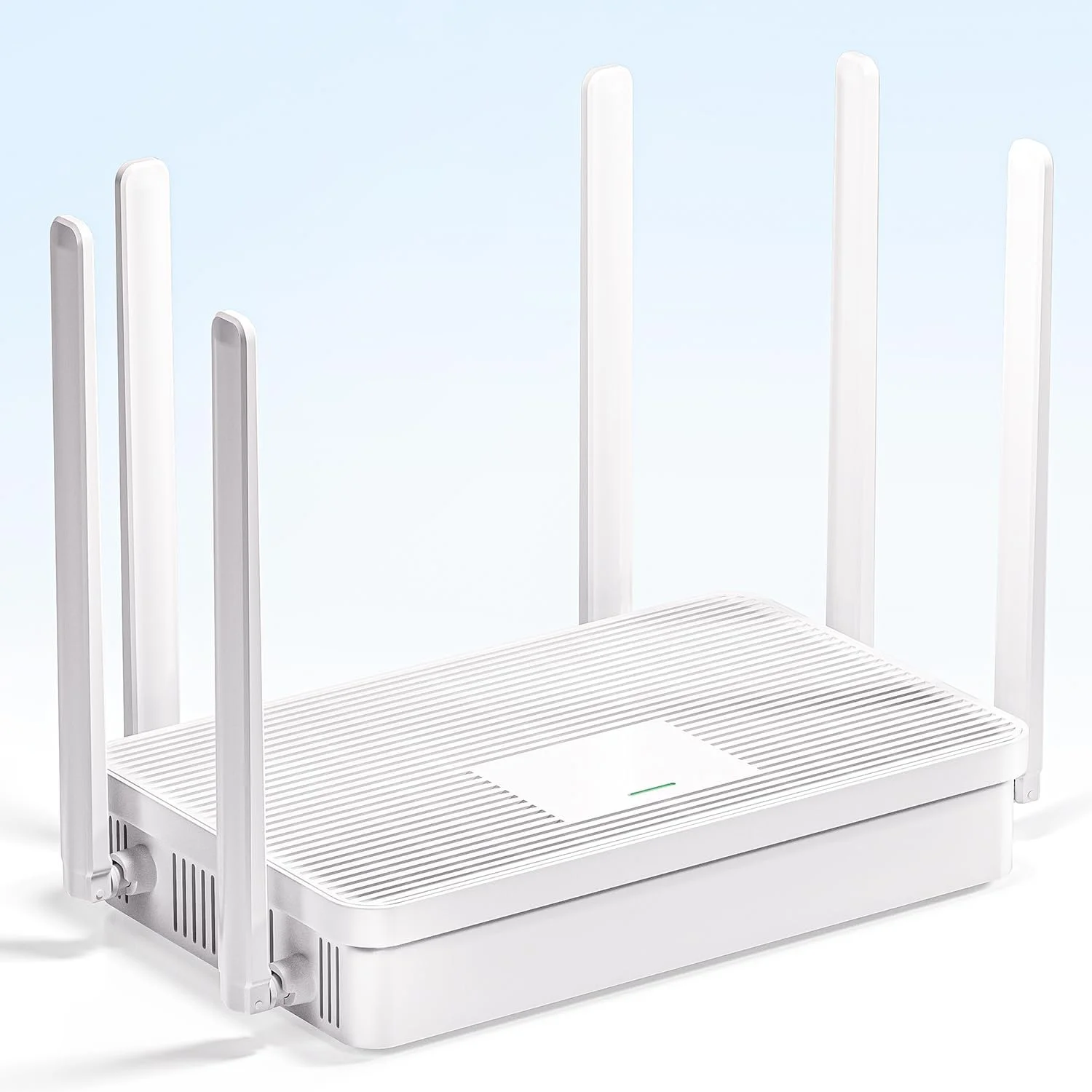 روتر وای فای 6 AX3000 مدل 2025، روتر گیگابیتی دو بانده، پورت پرسرعت با 6 آنتن با بهره بالا، پوشش دهی با برد طولانی