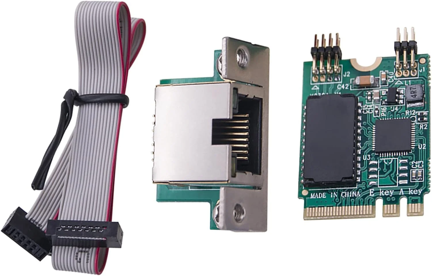 کارت شبکه اترنت 2.5G گیگابیتی M.2 Key A+E با سرعت 2500 مگابیت بر ثانیه، چیپست RTL8125B