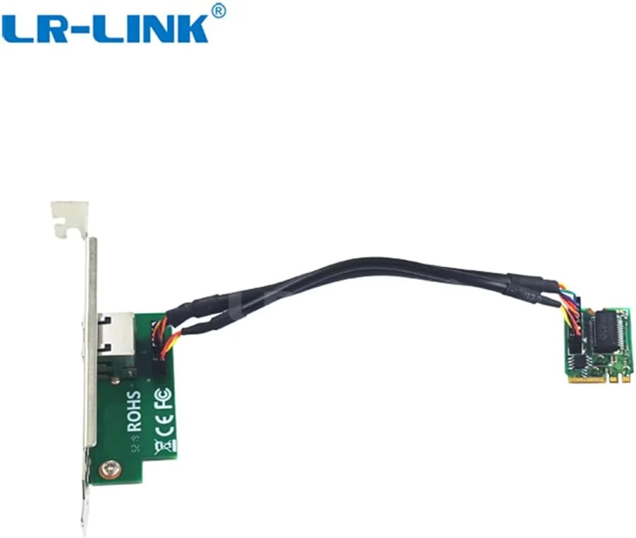 آداپتور شبکه اترنت گیگابیتی تک پورت مسی با کلید M.2 A+E