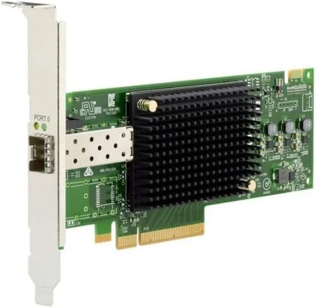 آداپتور گذرگاه میزبان کانال فیبر تک پورت HPE SN1610E 32Gb - 32 گیگابیت بر ثانیه - 1 x درگاه کانال فیبر - SFP+ - کارت Plug-in