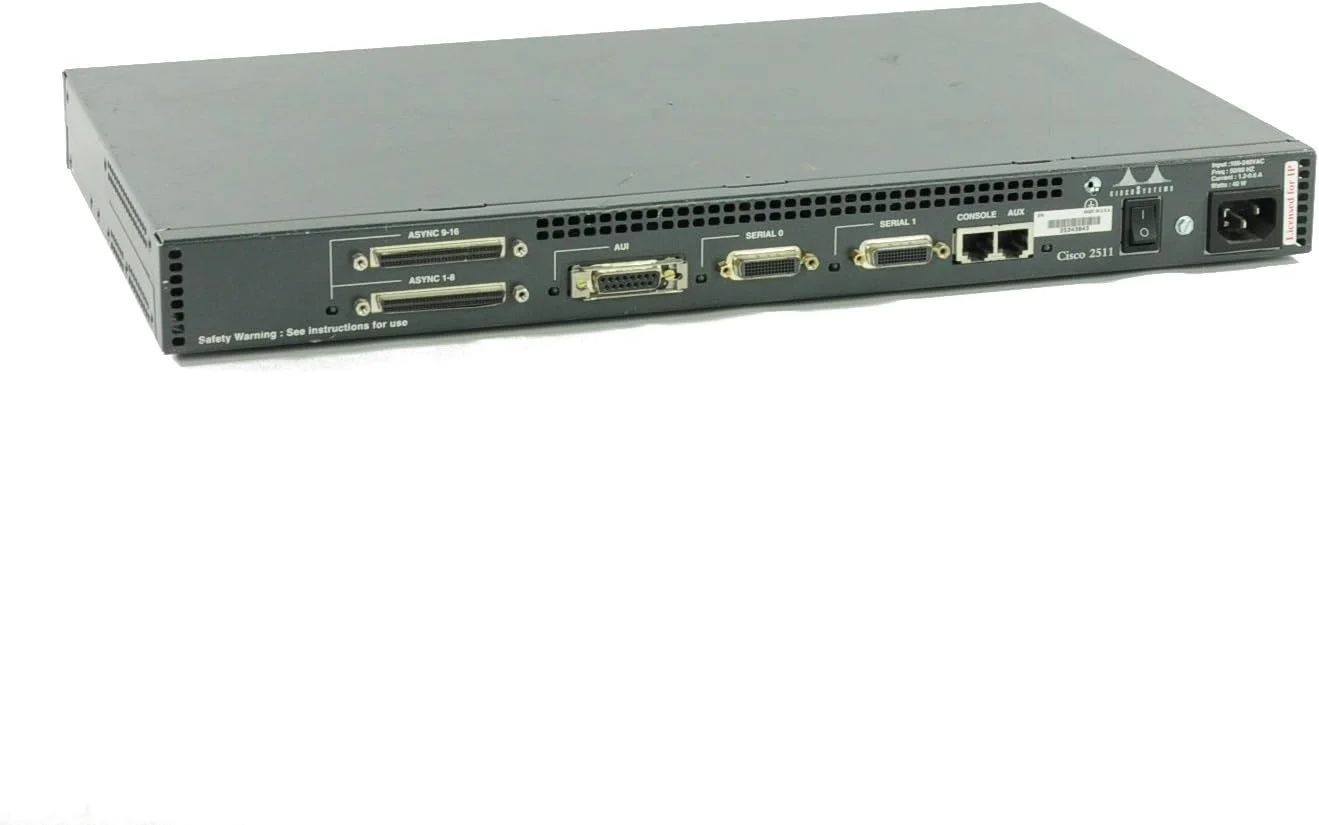 روتر سری 2500 سیسکو CISCO2511 2511 (بازسازی شده)