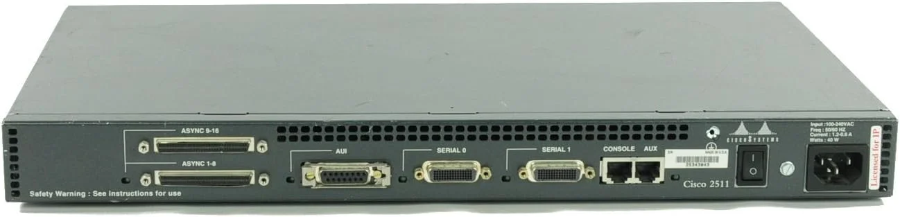 روتر سری 2500 سیسکو CISCO2511 2511 (بازسازی شده)