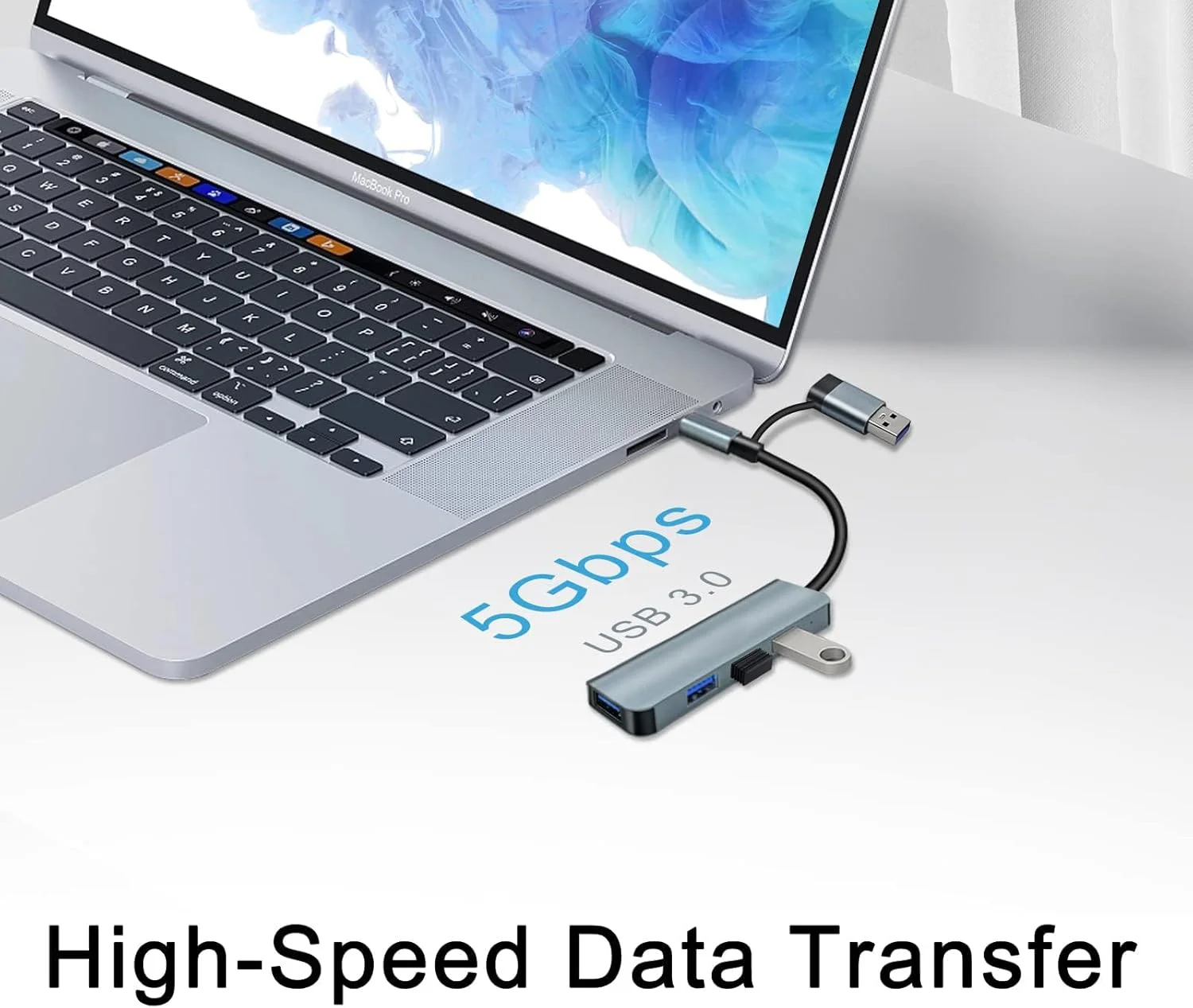 هاب USB فوق باریک TERRIFI با 4 پورت - آداپتور دوگانه USB C به USB 3.0 و 2.0، اسپلیتر USB آلیاژ آلومینیوم، توسعه دهنده برای کامپیوتر رومیزی، رایانه شخصی، تلفن همراه، و دستگاه های Type C و USB هاب USB فوق باریک TERRIFI با 4 پورت - آداپتور دوگانه USB C به USB 3.0 و 2.0، اسپلیتر USB آلیاژ آلومینیوم، توسعه دهنده برای کامپیوتر رومیزی، رایانه شخصی، تلفن همراه، و دستگاه های Type C و USB