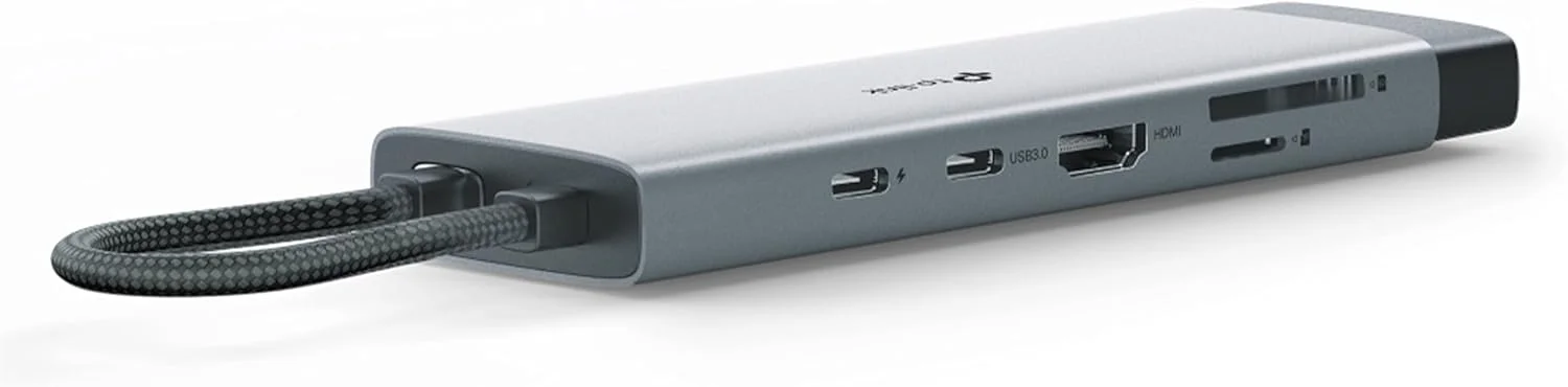 هاب ۹ پورت USB Type-C تی پی-لینک UH9120C | HDMI 4K | گیگابیت RJ45 | SD و microSD | PD 100W | USB 3.0 | Plug & Play | پشتیبانی از مک، ویندوز، لینوکس، آیپد او اس، آی او اس، اندروید، کروم