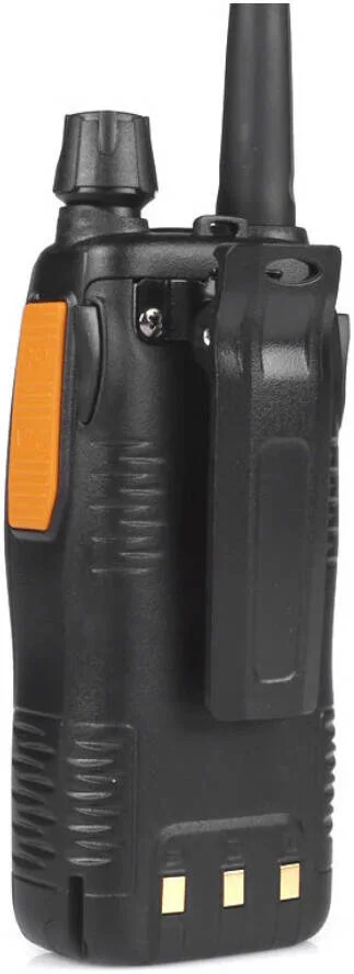 رادیو دو بانده BAOFENG GT-5 5W، فرکانس VHF 144-148MHz و UHF 420-450MHz، 128 کانال، مانیتور کانال، ذخیره باتری، هشدار کمبود باتری، تنظیم ROGER، هشدار اضطراری، بسته 15 عددی، مشکی | GT-515