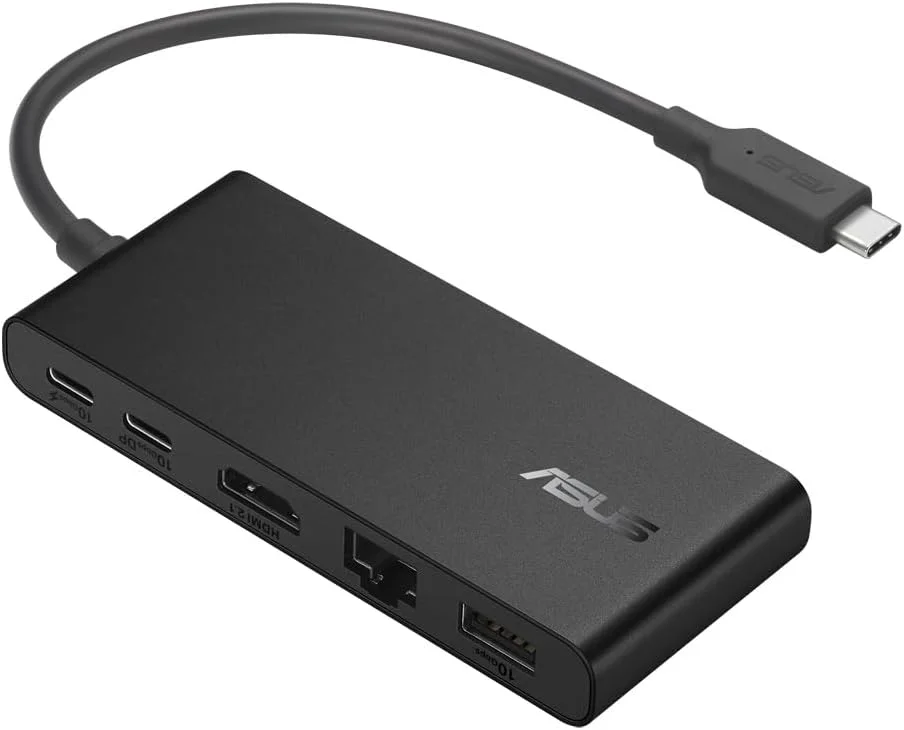 هاب USB-C ایسوس DC201 مشکی