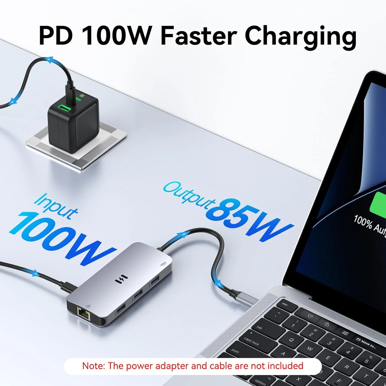 آداپتور USB C نه در یک برای مکبوک پرو/ایر، دانگل مک با 3 پورت USB، هاب مکبوک به HDMI، اترنت RJ45، شارژ 100W PD، کارتخوان USB C به SD/TF سازگار با مکبوک/دل XPS، لنوو آداپتور USB C نه در یک برای مکبوک پرو/ایر، دانگل مک با 3 پورت USB، هاب مکبوک به HDMI، اترنت RJ45، شارژ 100W PD، کارتخوان USB C به SD/TF سازگار با مکبوک/دل XPS، لنوو