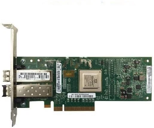 کارت شبکه فیبر نوری دو پورت 10 گیگابیتی PCI-E مدل 2B3B 46K8088 5708 QLE8142