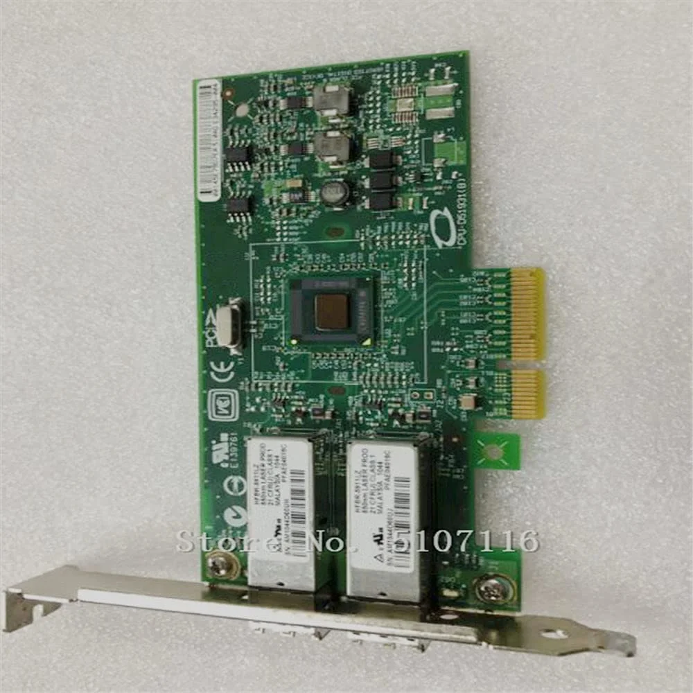 کارت شبکه فیبر دو پورت 5768 46K6602 00E0837 9402PF P6 P7