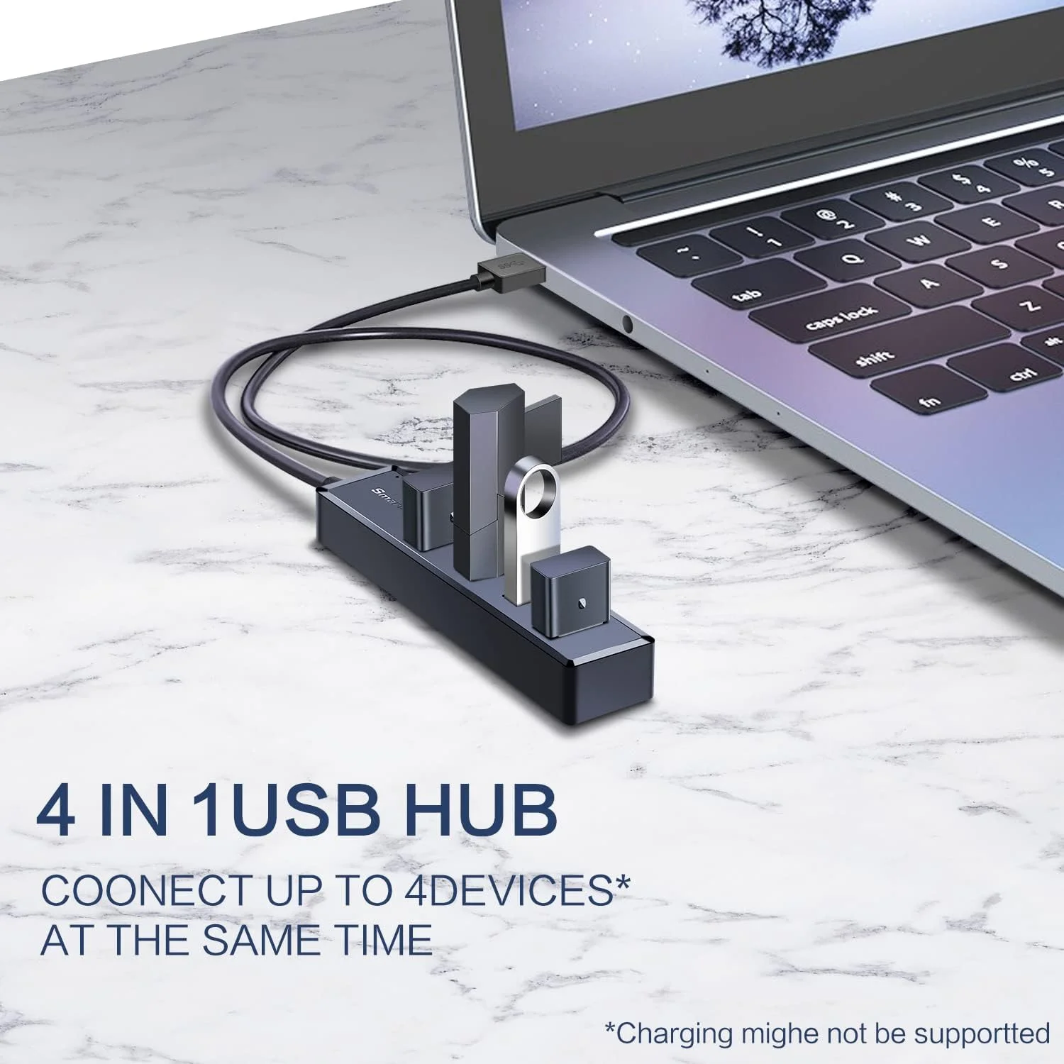 هاب USB 3.0 اسمارت کیو مدل H302S، دارای 4 پورت توسعه USB با کابل 60 سانتی متری، انتقال داده با سرعت بالا، سازگار با لپ تاپ، کامپیوتر، مک، پرینتر، هارد اکسترنال هاب USB 3.0 اسمارت کیو مدل H302S، دارای 4 پورت توسعه USB با کابل 60 سانتی متری، انتقال داده با سرعت بالا، سازگار با لپ تاپ، کامپیوتر، مک، پرینتر، هارد اکسترنال