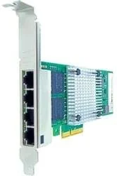 AXIOM 811546-B21-AX - آداپتور شبکه چهار پورت مسی 1 گیگابیت بر ثانیه Axiom PCIe x4 برای HP - PCI