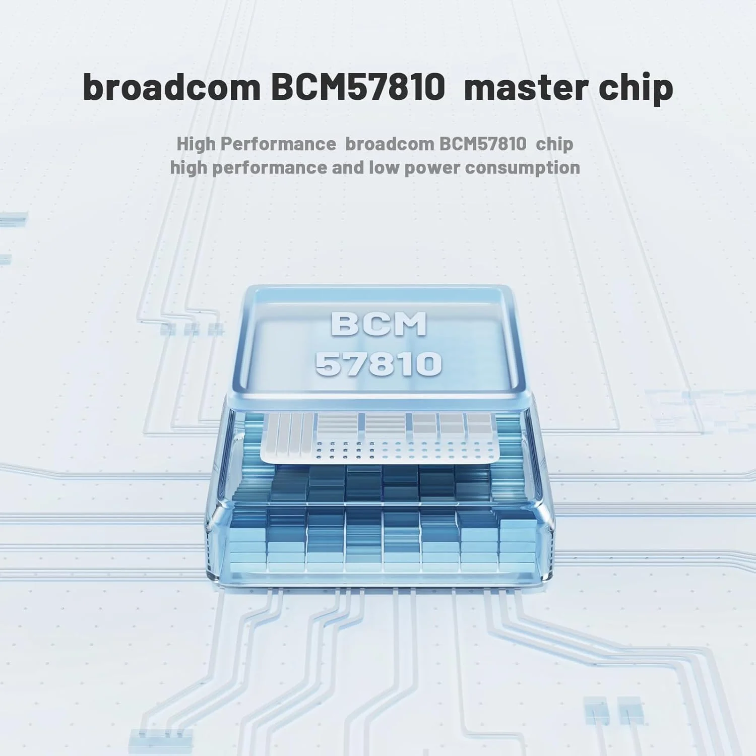 کارت شبکه دو پورت SFP+ با سرعت 10 گیگابیت بر ثانیه، دارای تراشه Broadcom BCM57810S، کنترلر رابط شبکه فیبر نوری PCIE X8 2 پورت اپتیکال برای کامپیوتر شخصی صنعتی، سرور
