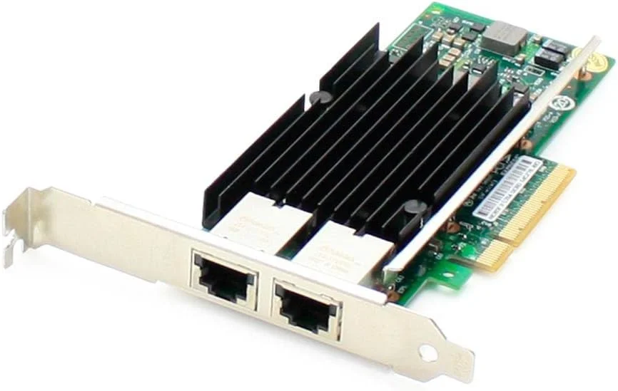 آداپتور شبکه Addon 716591-B21-AO HP سازگار 10GBS 2X RJ45 PCIE