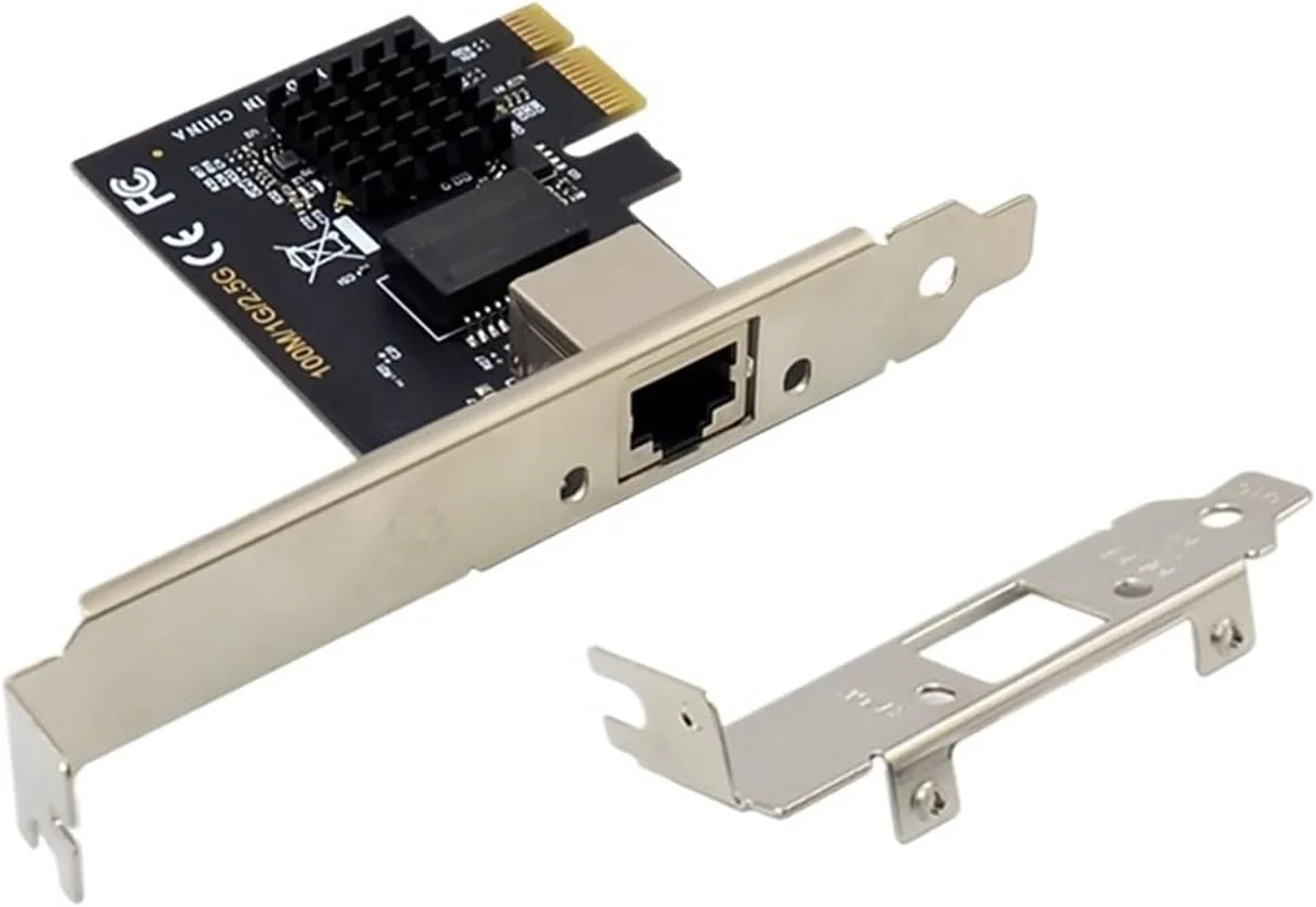 کارت شبکه 2.5G گیگابیتی اترنت به کارت شبکه RJ45 10/100/2500M 1Gbps/2.5Gbps