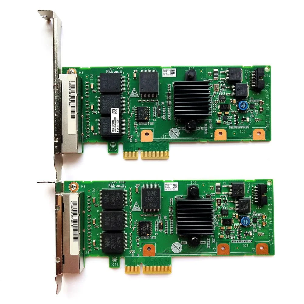 کارت شبکه چهار پورت گیگابیتی I350-T4 مدل SP212 CN21ITGC 02311CWM PCIE X4