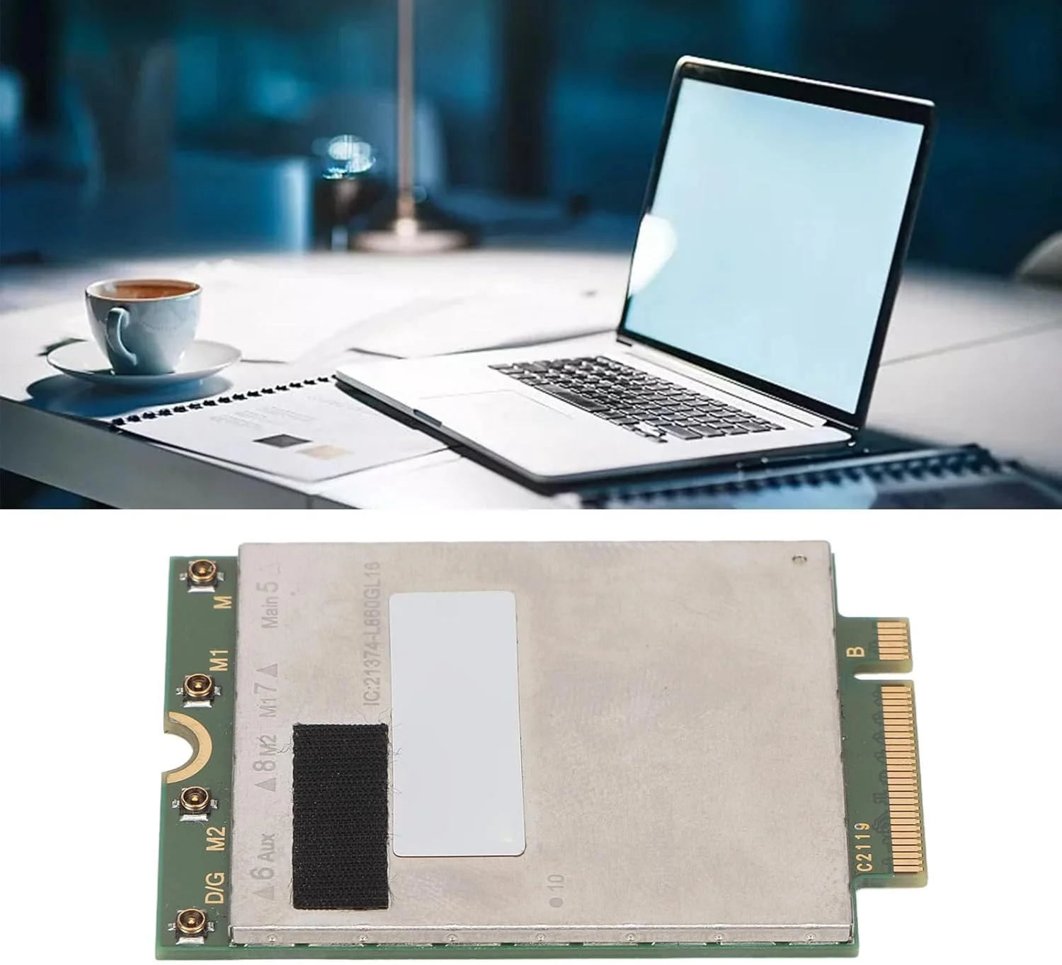 کارت شبکه L860 GL 16، کارت شبکه 5G LTE سرعت بالا CAT16 با آپلینک 75 مگابیت بر ثانیه برای کامپیوتر