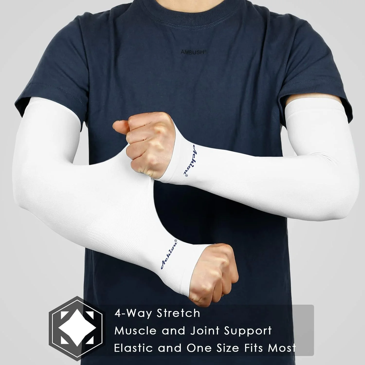 آستین بازویی آچیائو، محافظت در برابر اشعه ماوراء بنفش، خنک کننده، مناسب برای مردان و زنان، ضد آفتاب تابستانی، مناسب دوچرخه سواری، رانندگی، گلف و دویدن