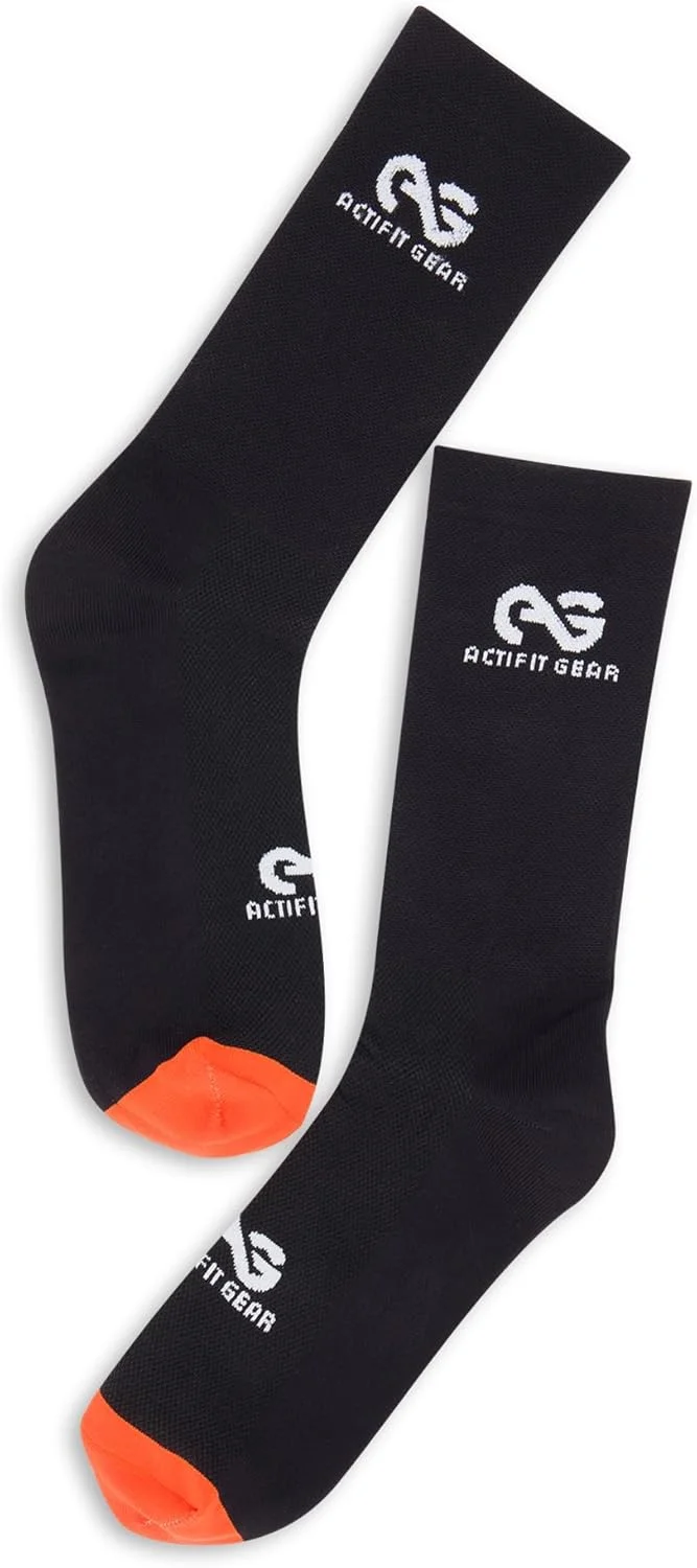 جوراب ورزشی ساق‌دار مناسب آقایان و بانوان، تنفسی، برای دویدن و باشگاه