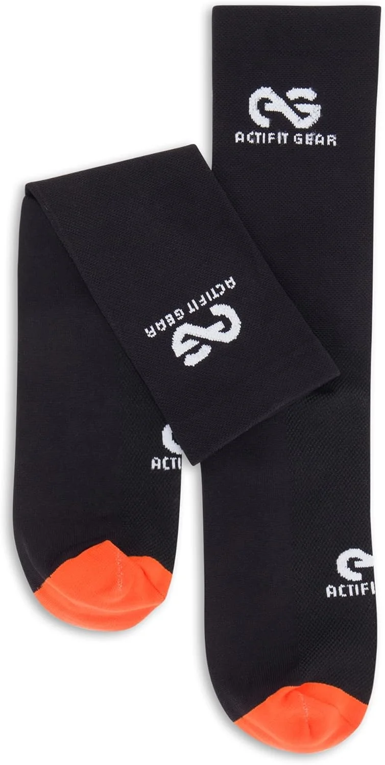 جوراب ورزشی ساق‌دار مناسب آقایان و بانوان، تنفسی، برای دویدن و باشگاه