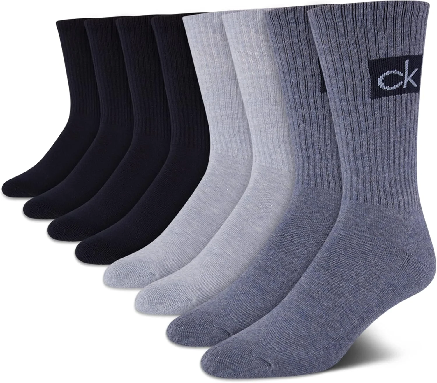 جوراب ساق کوتاه مردانه کلوین کلاین با لوگو، بسته 3 عددی