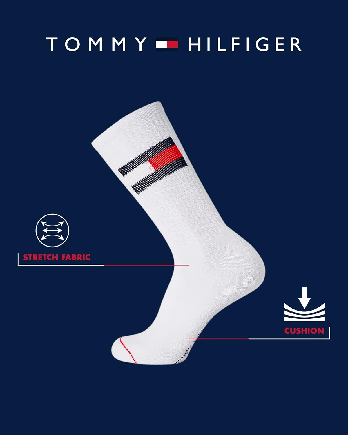 جوراب ساق کوتاه مردانه کلوین کلاین با لوگو، بسته 3 عددی جوراب ساق کوتاه مردانه کلوین کلاین با لوگو، بسته 3 عددی