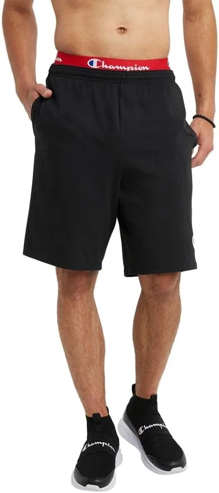 شلوارک پشمی مردانه پاور بلند چمپیون، شلوارک ورزشی بلند با جیب (سایز معمولی یا بزرگ)