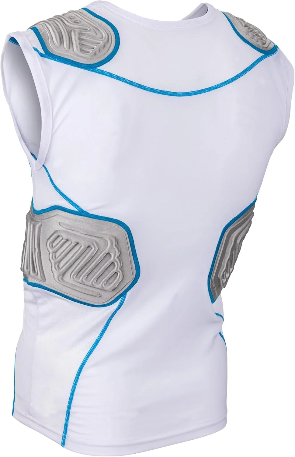 تی شرت فشاری فوتبال مردانه CHAMPRO Bull Rush با سیستم کوسن یکپارچه