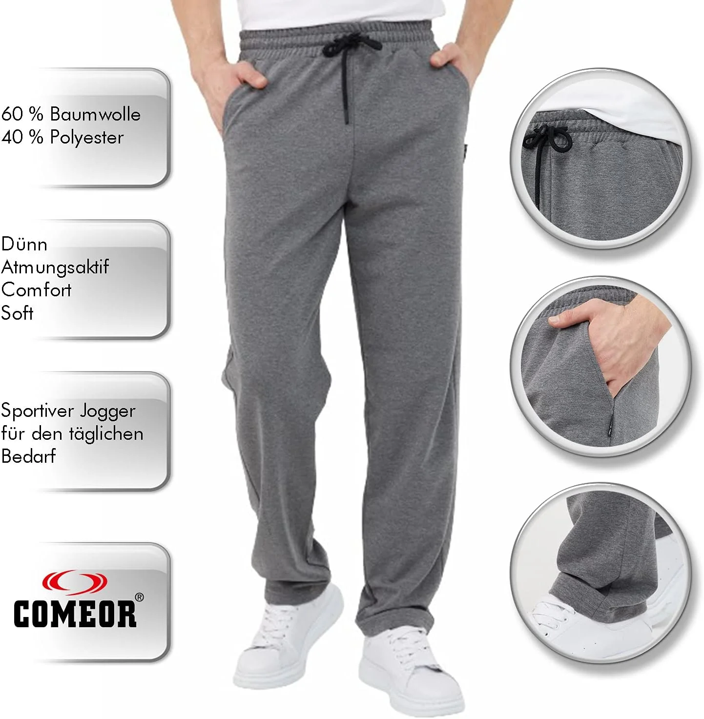 شلوار جاگر مردانه COMEOR مدل 2021 شلوار جاگر مردانه COMEOR مدل 2021