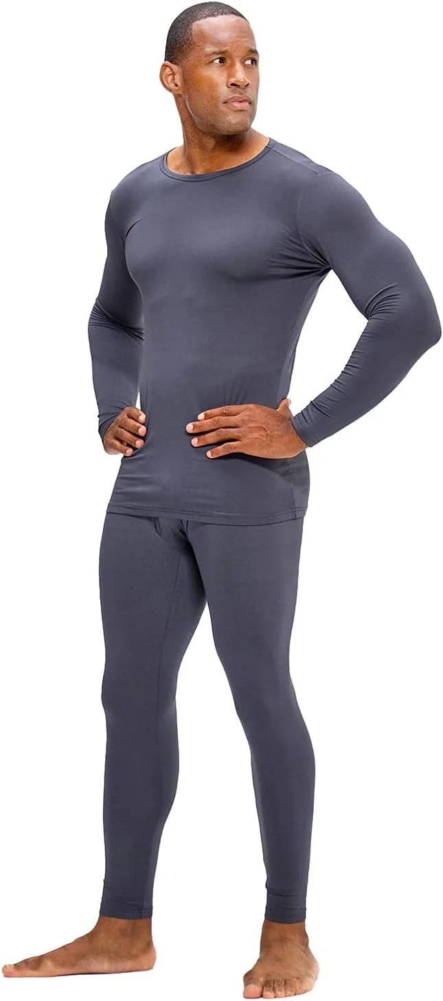 ست زیرپوش و شلوار گرم مردانه DEVOPS با آستر پشمی