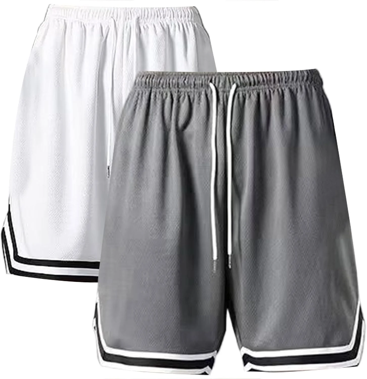 شورت ورزشی مردانه مدل Cici از جنس پلی‌استر، شورت ورزشی توری نازک (2 عدد)