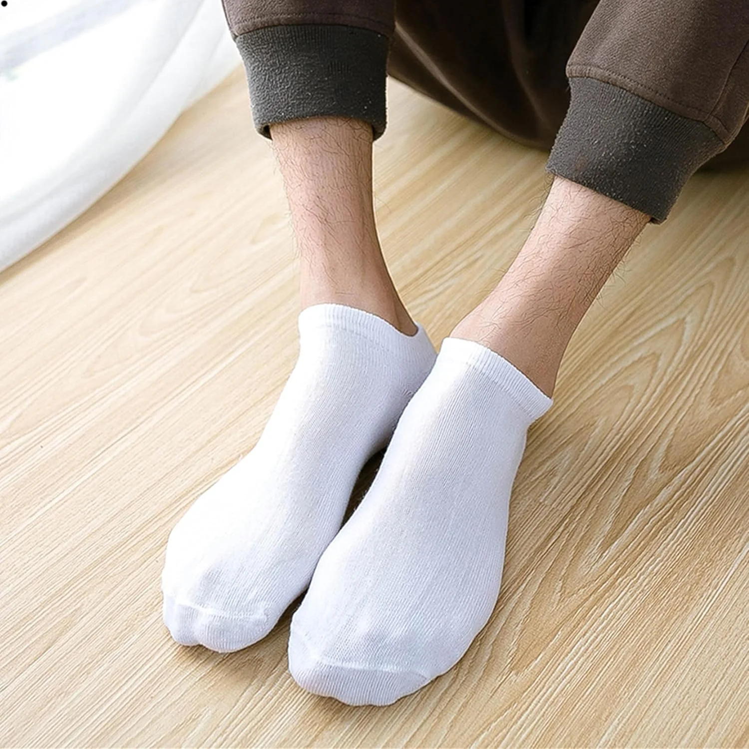 جوراب های راحت مردانه/زنانه، مناسب دویدن و ورزش، ساق کوتاه