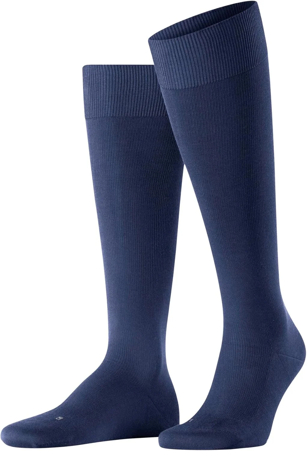 جوراب ساق بلند مردانه فالکه مدل Energizing Cotton - ترکیب پنبه، رنگ های متنوع، سایزهای 39-46 اروپا (معادل 5.5-11 انگلیس)، یک جفت - با اثر فشاری قوی، ایده آل برای مسافرت